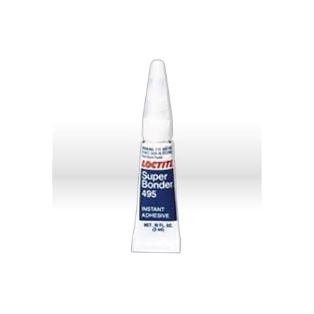 Loctite General Adhesives, 495TM Super BonderR Instant Adhesive 3 gm Net Wt. Tube LOC49504
